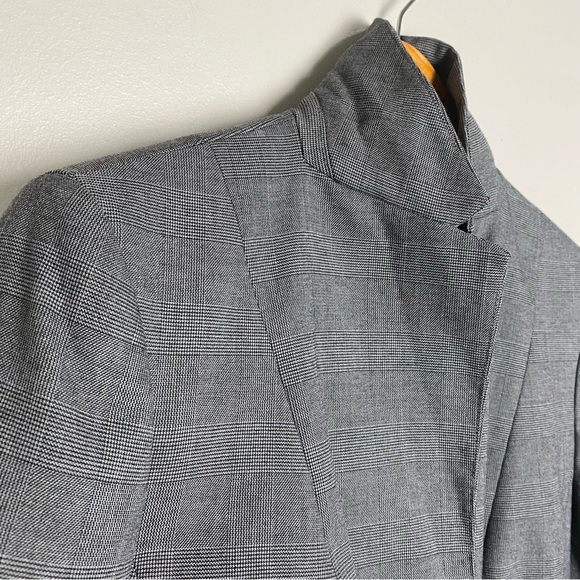 Ann Taylor Prince of Wales Checked Plaid Blazer - Picture 2 of 12